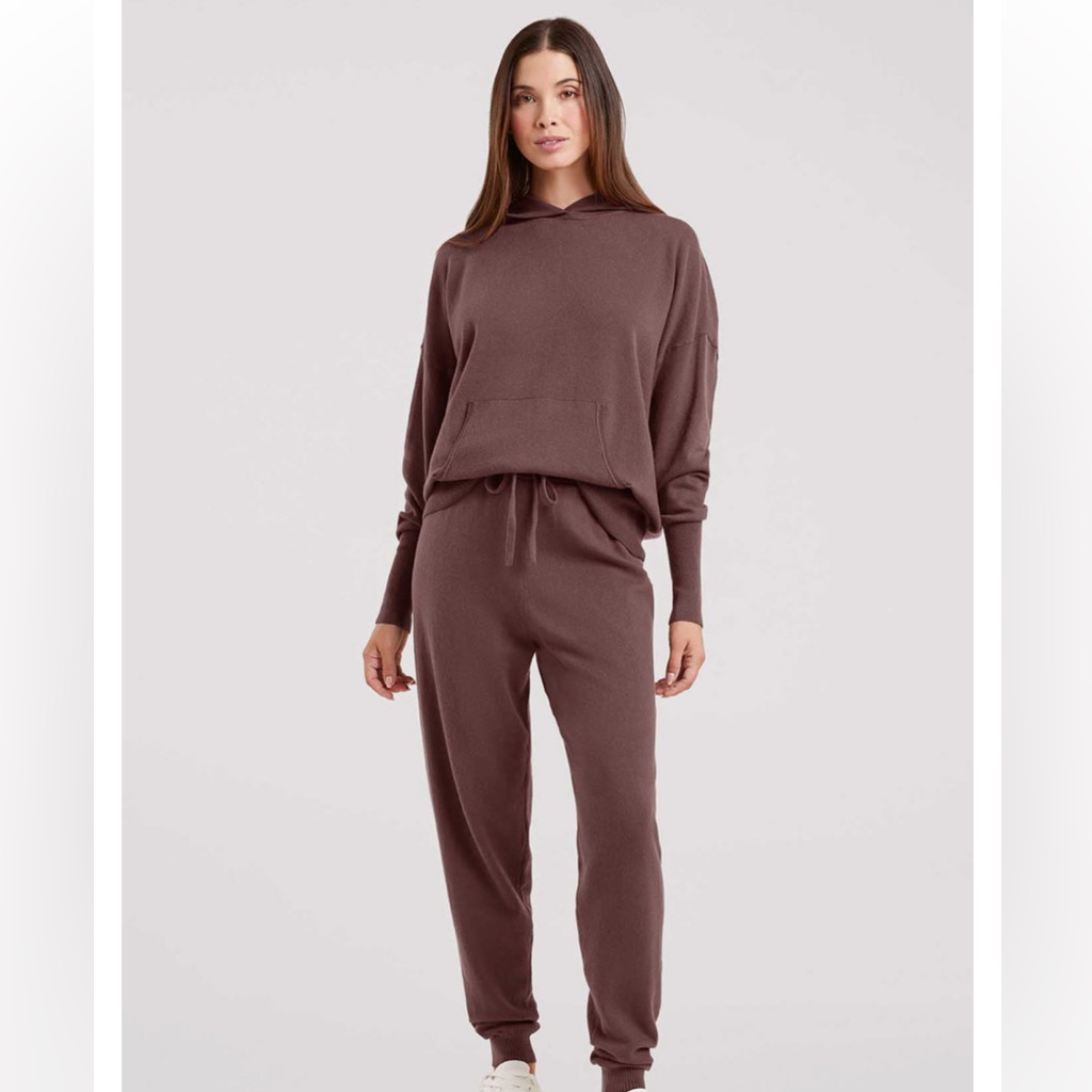 Nuuds Women's Luxe Knit Hoodie And Joggers (Set)